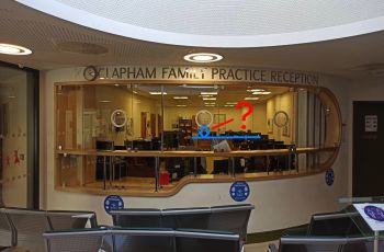 Reception Screens Clapham Family practice surgery NHS in London11